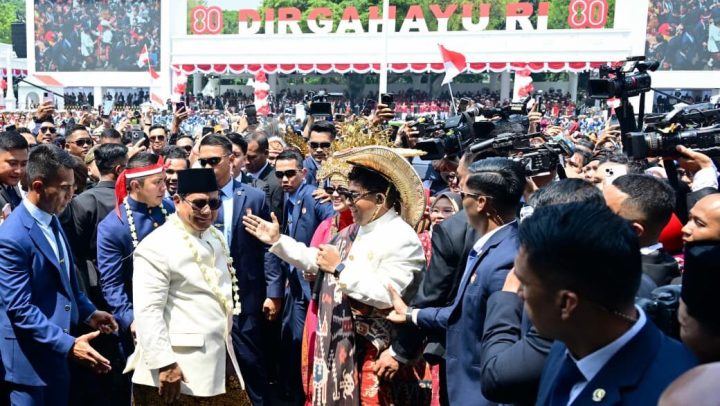 Presiden Prabowo Subianto joget Tabola Bale