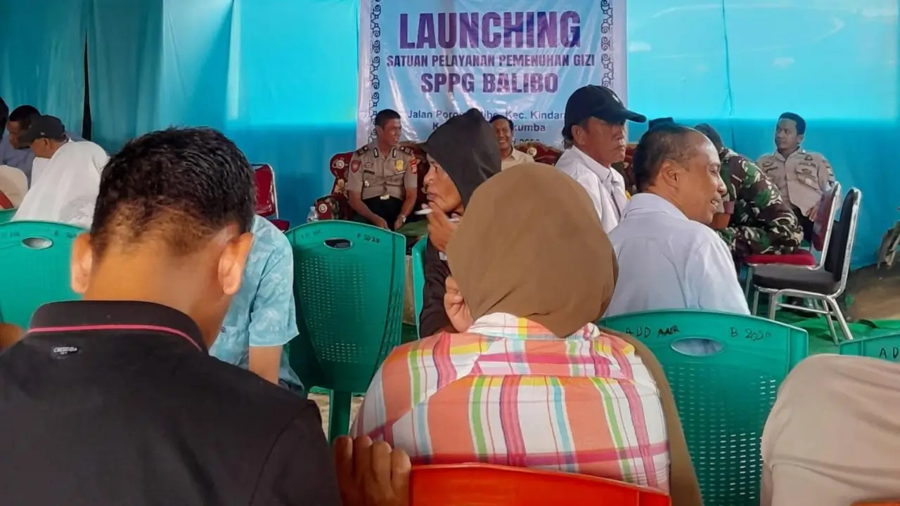 Peresmian SPPG Balibo Bulukumba. Foto @Andi Vivi