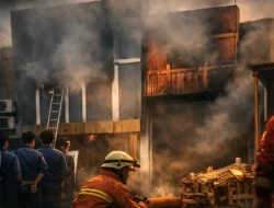 Gudang Pestisida di BSD Terbakar Hebat, Kerugian Ditaksir Rp2 Miliar