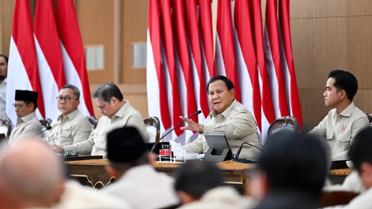 Presiden RI Prabowo Subianto tegas dan komitmen peningkatan gizi anak lewat MBG. Foto Presiden.go.id