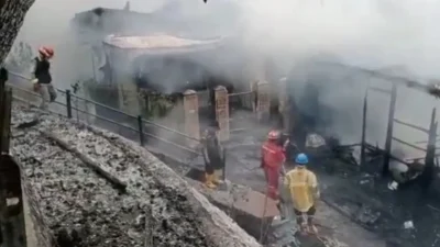 Kebakaran di Terang Terang Bulukumba