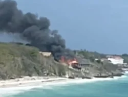Kebakaran di Pantai Bira Bulukumba, Lokasi Diduga Paduppa Resort
