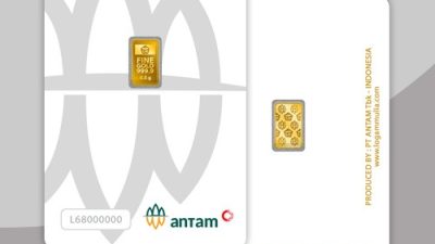 Rincian Lengkap Harga Emas Antam Hari Ini: Pecahan 1 Gram Tembus Rp2,61 Juta Plus Pajak