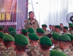Menhan Sjafrie Tinjau Yonif TP 335 Tasikmalaya, Tegaskan Fungsi Teritorial