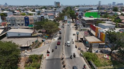 Pengerjaan Jalan Aroepala Makassar–Gowa Tuntas Dibeton 40 Cm