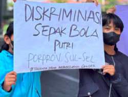 Sepak Bola Putri Coret dari Porprov Sulsel, Saiful Alief Subarkah Desak Transparansi KONI