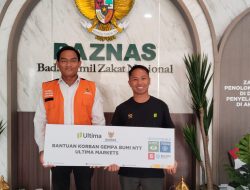 BAZNAS dan Ultima Markets Salurkan Bantuan Air Bersih Gempa NTT