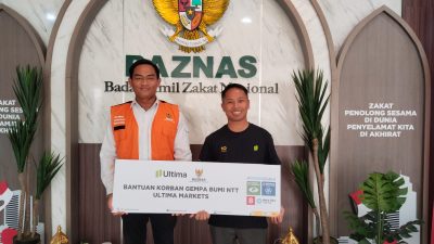 BAZNAS dan Ultima Markets Salurkan Bantuan Air Bersih Gempa NTT