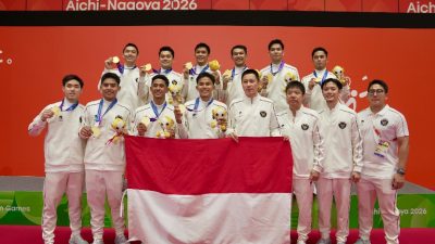 Akhiri Dahaga 28 Tahun, Indonesia Dramatis Comeback Tundukkan China di Asian Games