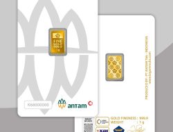 Update Rincian Harga Emas Antam 16 Oktober 2026: Ukuran 1 Gram Resmi Sentuh Rp2,57 Juta