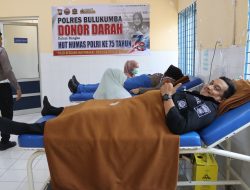Setetes Darah untuk Kemanusiaan: Aksi Humas Polres Bulukumba Menggugah Empati di Hari Jadi ke-75
